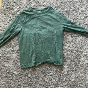 Old Navy Everywear Army Green Long Sleeve Shirt